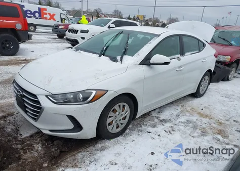 2017 Hyundai Elantra Se z USA, uszkodzony, nr VIN 5NPD74LF1HH157510